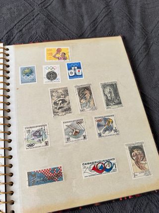 Colección de sellos del mundo