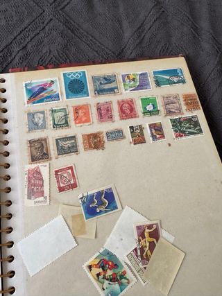 Colección de sellos del mundo