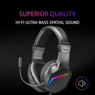 Mars Gaming MH122, Cuffie da Gioco FRGB Over Ear