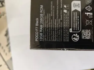 Xiaomi Poco F7 12GB 256GB Nero sigillato