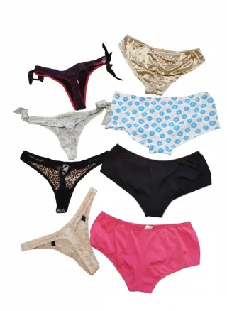 Multipack 8 tangas/bragas talla única