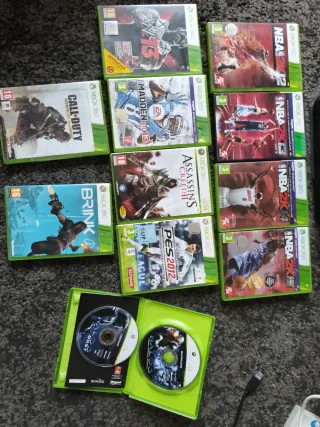 Xbox 360 con 11 juegos