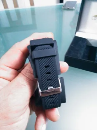 Reloj Lotus Cronógrafo Hombre Negro