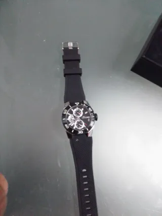 Reloj Lotus Cronógrafo Hombre Negro