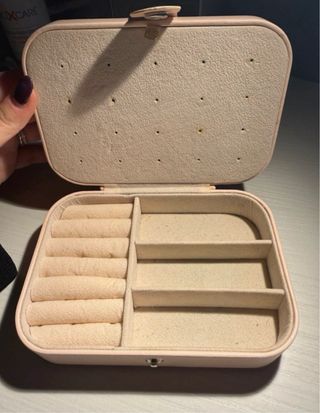 Portagioie da viaggio rosa