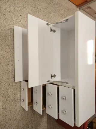 Cómoda Blanco Brillo