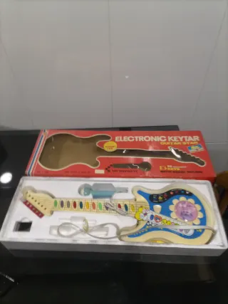 Guitarra Eletrónica Keytar Star Vintage Anos 80