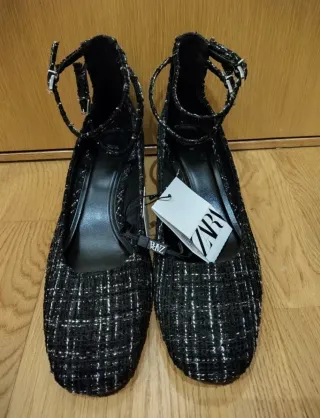 Bailarinas Zara pulsera nuevas etiquetas