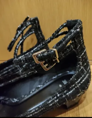 Bailarinas Zara pulsera nuevas etiquetas