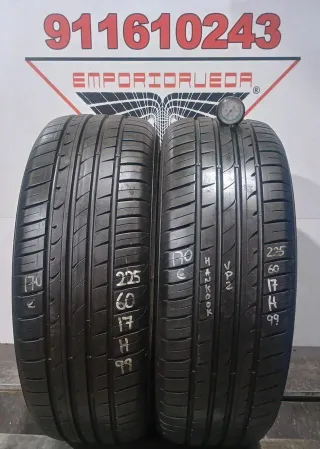 225 60 17 H HANKOOK RUEDA AL 90% VIDA UTIL