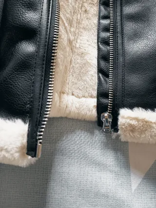 CAZADORA MUJER CON BORREGUITO