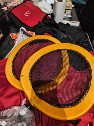 Raquetas de bádminton y volante