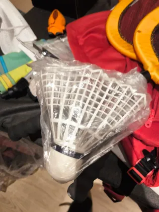 Raquetas de bádminton y volante