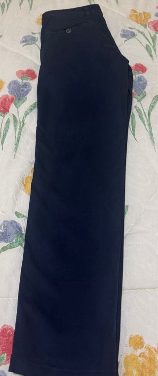 Pantalones chinos Yelow skin talla 38 azul