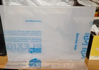 Soporte PLEXIGLAS DIN A4 apaisado