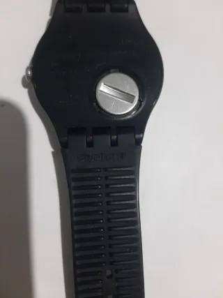 Orologio Swatch Silver Glam SUOZ147 Nero