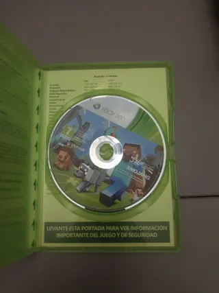 Minecraft Xbox 360 Edición Castellano