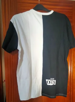 Camiseta OG's bicolor negra y blanca