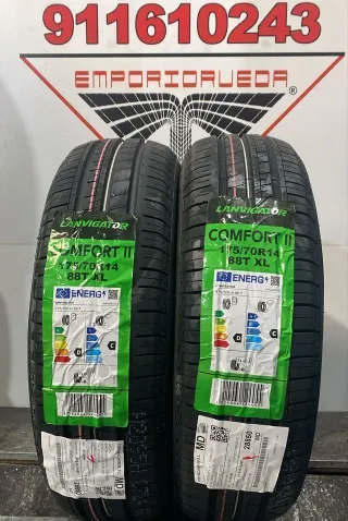 175 70 14 T LANVIGATOR RUEDA NUEVA YA MONTADA