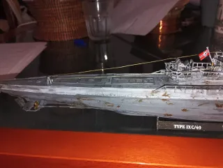 Maqueta de submarino alemán  2guerra mundial