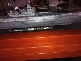 Maqueta de submarino alemán  2guerra mundial