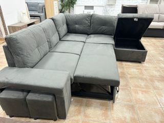 Sofá Cama Rinconera Modular 5 Plazas