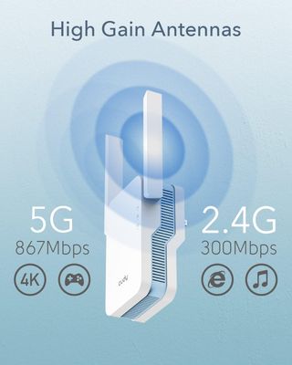 Cudy RE1200 Ripetitore WiFi AC1200 Dual Band