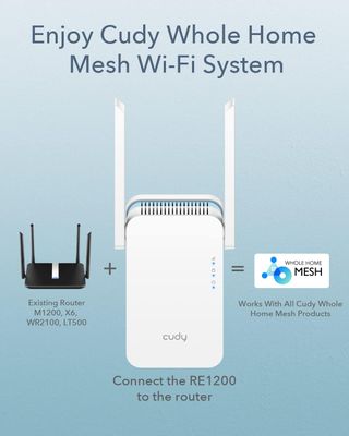 Cudy RE1200 Ripetitore WiFi AC1200 Dual Band
