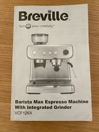 Cafetera Breville Barista Max