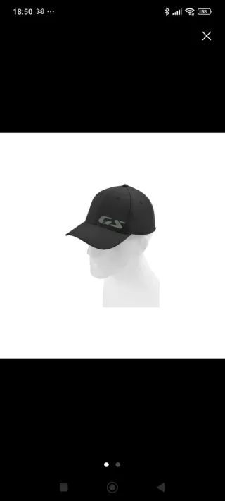 Gorra BMW GS Spirit of GS Negra