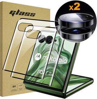 Lemxie Protezione Schermo in Vetro Temperato per Motorola razr 50 Ult