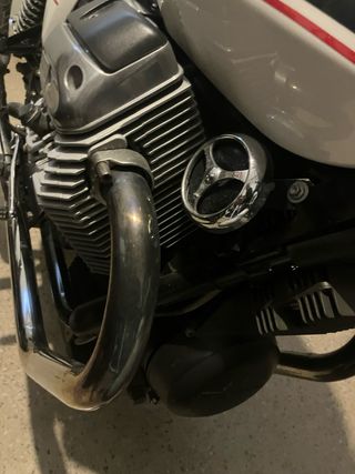 Moto Guzzi V7 Classic Blanca