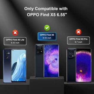 GiiYoon 3 Pezzi Protezione Schermo per Oppo F