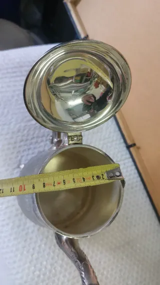 Antica teiera Sheffield collezione Jordan