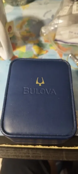 Orologio Bulova Vintage da uomo Nero e Oro