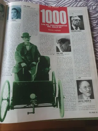 LOS 1000 PROTAGONISTAS DEL SIGLO XX.