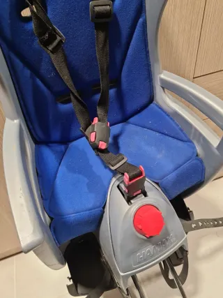 Silla bici bebé Hamax niño portabicicletas