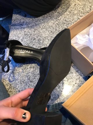 Zapatos Marypaz Negros Talla 36