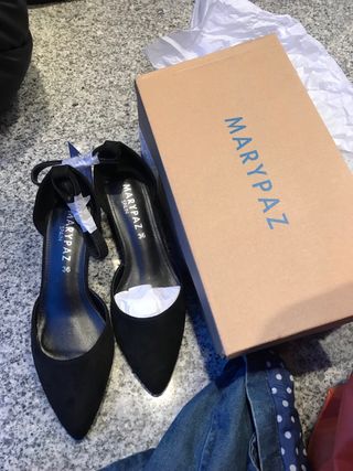 Zapatos Marypaz Negros Talla 36