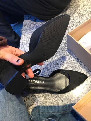 Zapatos Marypaz Negros Talla 36