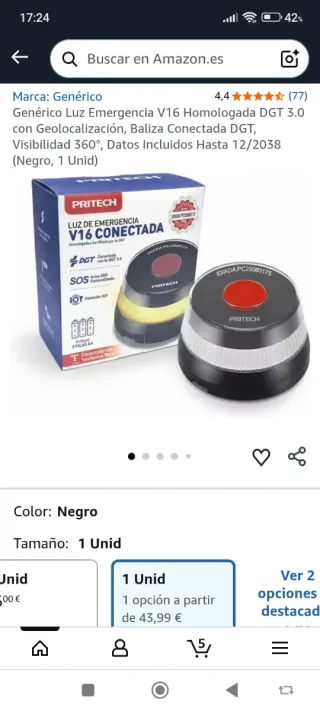 Baliza V16 Conectada DGT 3.0