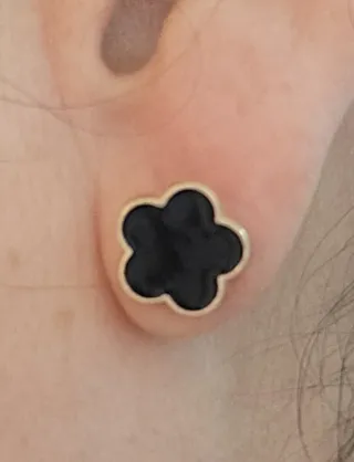 Conjunto 6  Piezas Bisutería Flores de la suerte