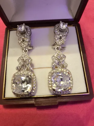 Pendientes Veness Plata Vintage