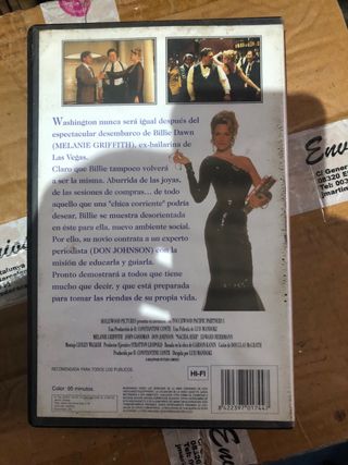 Película VHS Nacida Ayer (Drama)