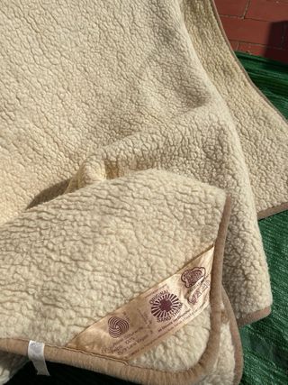 Manta pura Lana virgen de Merinos GRANDE