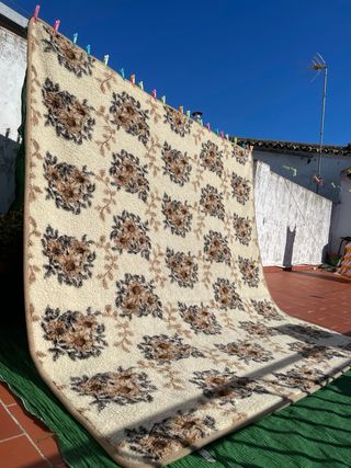 Manta pura Lana virgen de Merinos GRANDE