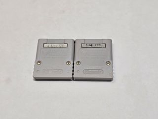 2 Memory Card Gamecube 59 bloques original nintend