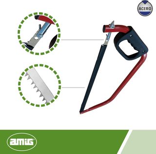 Amig - Arco Tronzador, Hoja de Sierra Recta de Ace