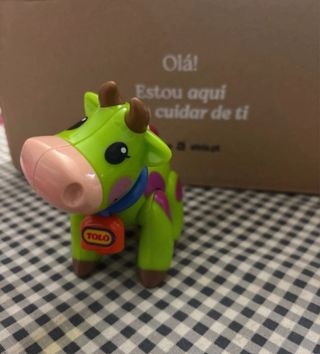 Muñecos Tolo: Vaca, Niña y Elefante