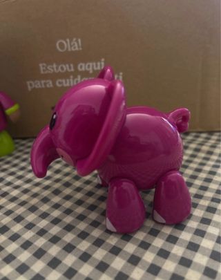 Muñecos Tolo: Vaca, Niña y Elefante